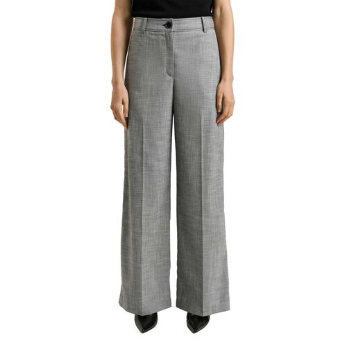 Veronika Maine Monochrome Twill Straight Leg Pant